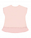 Розовая футболка с принтом &quot;груши&quot; Sanetta Kidswear | Фото 2