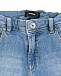 Голубые джинсовые шорты Diesel | Фото 3