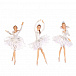 Подвеска &quot;Танцующая Балерина&quot; 3 вида в ассортименте, 18 см, белый Goodwill | Фото 4