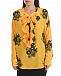 Желтая блуза с цветочным принтом No. 21 | Фото 7