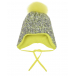Шерстяная шапка с желтым меховым помпоном Il Trenino | Фото 1