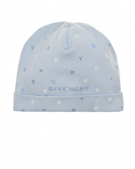 Комплект из двух шапок, голубой/белый Givenchy Мультиколор, арт. H98100 771 | Фото 2