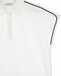 Белая футболка-поло с короткими рукавами Brunello Cucinelli | Фото 3