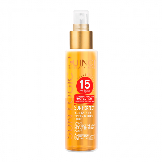 Cолнцезащитный бифазный спрей для тела Eau Solaire Spray Biphase Corps SPF 15, 150 мл GUINOT | Фото 1