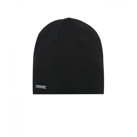 Базовая черная шапка Norveg | Фото 1