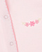 Розовый комбинезон с цветочной вышивкой Lyda Baby | Фото 3