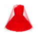 Красное платье с пышной юбкой Sasha Kim | Фото 1