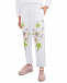 Белые брюки с цветочным принтом Vivetta | Фото 6