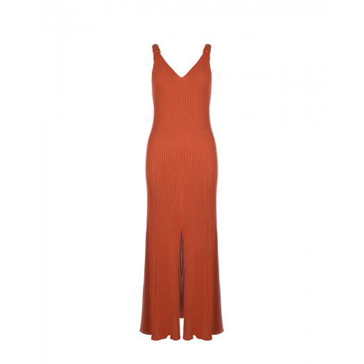 Красное платье с разрезом MRZ | Фото 1