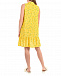 Желтое платье с цветочным принтом Pietro Brunelli | Фото 3