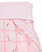 Розовые брюки с принтом и оборками Sanetta fiftyseven | Фото 3