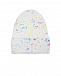 Белая шапка с разноцветными брызгами Il Trenino | Фото 2