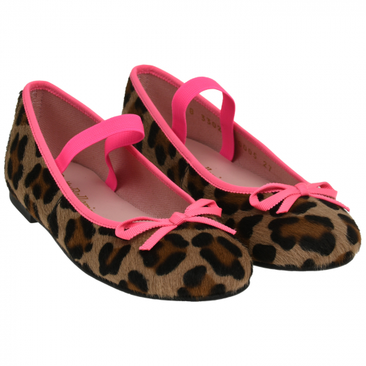 Леопардовые туфли с перемычкой Pretty Ballerinas | Фото 1