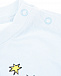 Голубая футболка с принтом &quot;русалки&quot; Stella McCartney | Фото 4