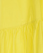 Желтое платье с оборками MSGM | Фото 3