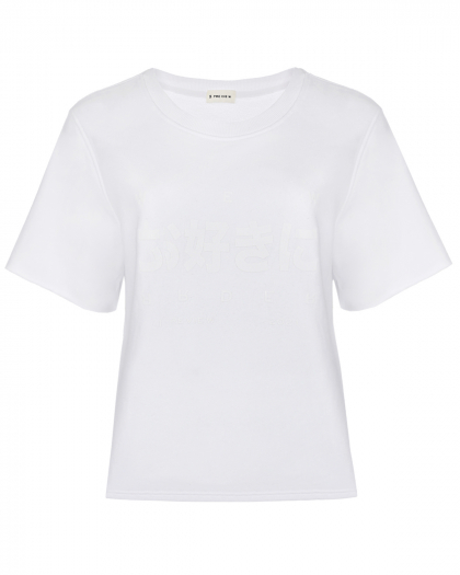 Укороченная белая футболка 5 Preview | Фото 1