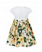 Платье с цветочным принтом на юбке Dolce&Gabbana | Фото 3