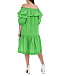 Зеленое платье с оборкой Parosh | Фото 3