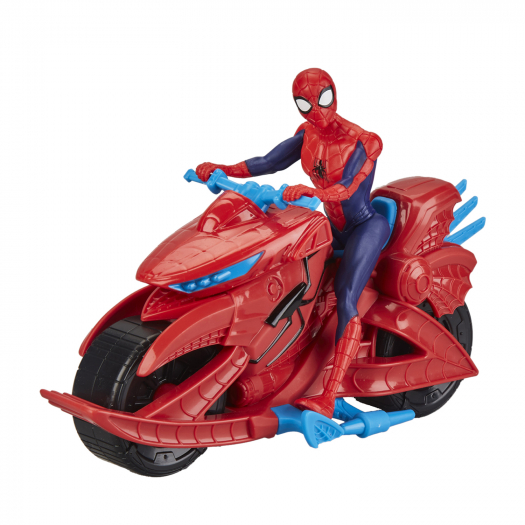 Фигурка &quot;Человек-паук на мотоцикле&quot;, 15 см HasBro | Фото 1