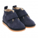 Синие ботинки с подкладкой из овчины Emporio Armani | Фото 1