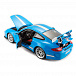 Металлическая машина Porsche 911 GT3 RS 4.0 light blue 1:18 Bburago | Фото 2