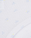 Трусы-шортики с принтом голубых цветочков, светло-голубые Sanetta | Фото 3