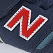 Синие кроссовки с контрастными деталями NEW BALANCE | Фото 6