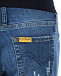 Синие джинсы для беременных с эффектом потертости Pietro Brunelli | Фото 8