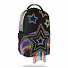 Рюкзак с вышивкой бисером &quot;Звезда&quot;, 45х15х30 см (19,5л) SprayGround | Фото 3