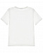 Белая футболка с принтом &quot;купидон&quot; MSGM | Фото 2