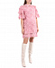 Розовое кружевное платье Vivetta | Фото 4