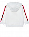 Белая спортивная куртка с лампасами Fendi | Фото 2