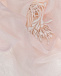Белая кружевная повязка с розовым цветком Aletta | Фото 3