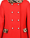 Красное пальто с леопардовой отделкой Dolce&Gabbana | Фото 5