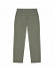 Зеленые льняные брюки IL Gufo | Фото 2