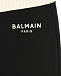 Черные спортивные брюки с бежевыми манжетами Balmain | Фото 3