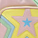 Розовая сумка с декором &quot;звезды&quot;, 22x20x12 см Stella McCartney | Фото 5