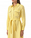 Светло-желтое платье с накладными карманами Forte dei Marmi Couture | Фото 6