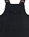 Пуховый полукомбинезон черного цвета Moncler | Фото 3