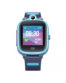 Детские умные часы с GPS трекером  View 4G, голубой/серый Jet Kid , арт. AD04-JK07-JK236-061 | Фото 2