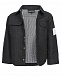 Темно-серая стеганая куртка с накладными карманами Emporio Armani | Фото 3