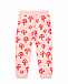 Розовые спортивные брюки с принтом &quot;грибы&quot; Stella McCartney | Фото 2