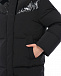 Черная куртка с глянцевыми вставками MSGM | Фото 7