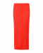 Красная кашемировая юбка Allude | Фото 1