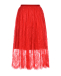 Красная кружевная юбка Vivetta | Фото 1