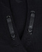 Черное платье-худи с принтом &quot;мишка&quot; Moncler | Фото 5