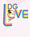 Футболка с радужным принтом &quot;DG Love&quot; Dolce&Gabbana | Фото 4