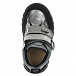 Высокие кроссовки с серебристой отделкой Naturino | Фото 4