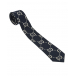 Темно-синий галстук с узором &quot;GG&quot; GUCCI | Фото 1