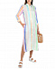 Платье-рубашка в разноцветную полоску 120% Lino | Фото 3